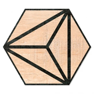 Hexagon Klinker Tribeca Beige 25x22 cm
